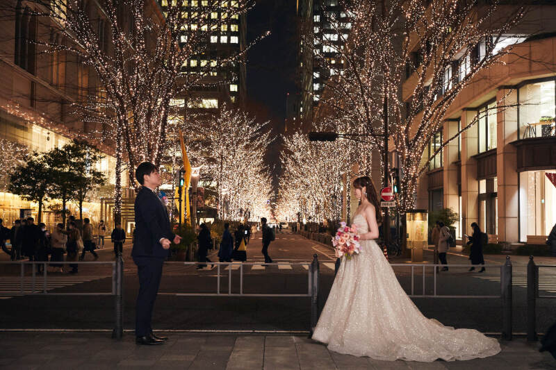 丸の内マジックアワー→ナイトロケーションフォト