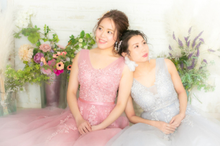 【青山店】ガールズフォト2名様分のヘアセット付き