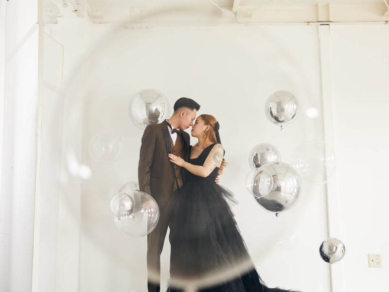 バルーンマタニティウェディングフォト