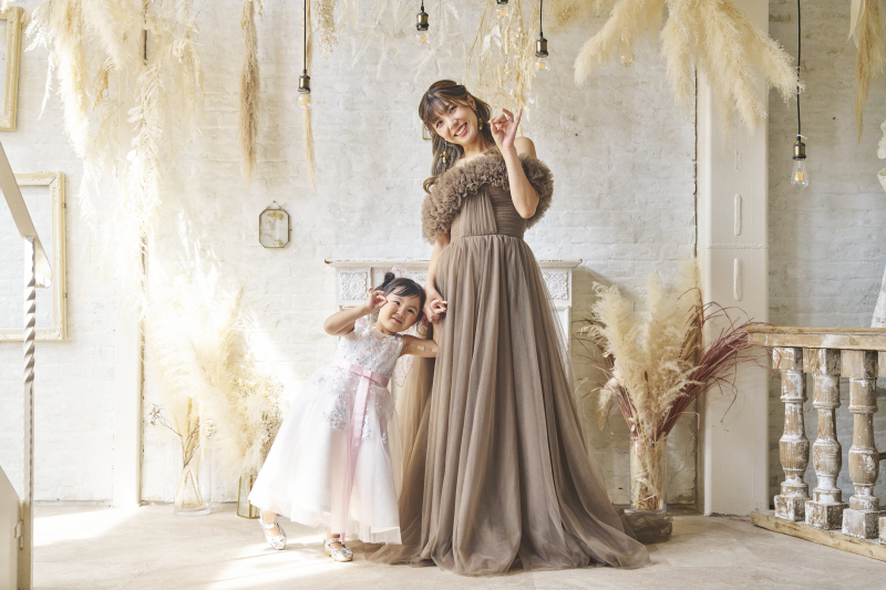 スタジオ2着　ファミリーフォト