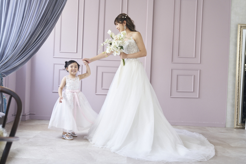 スタジオ　2着ファミリーフォト