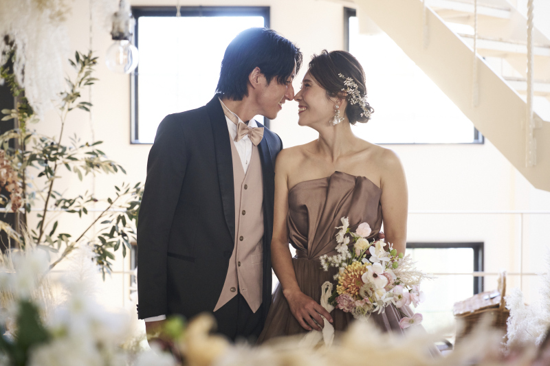 スタジオウエディング2着フォト