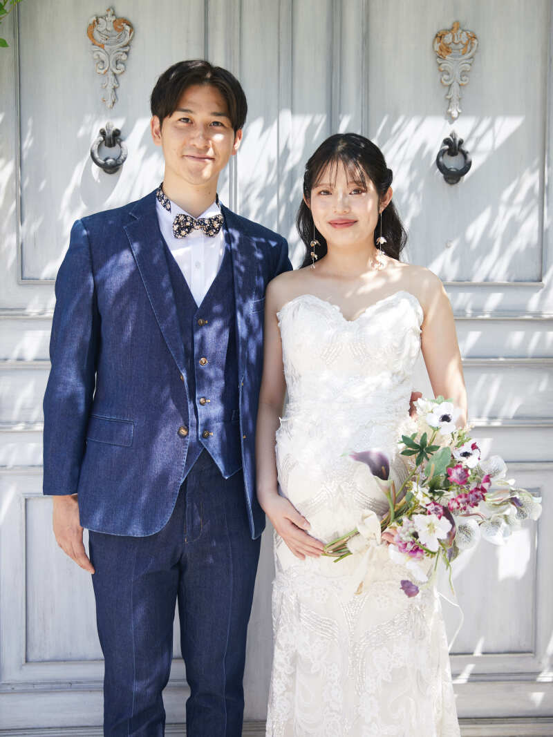 スタジオマタニティウエディングフォト