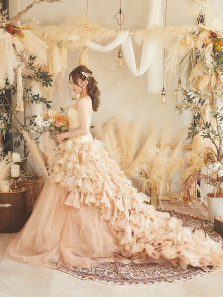 スタジオ撮影・ヌードヘイリーでウェディングフォト