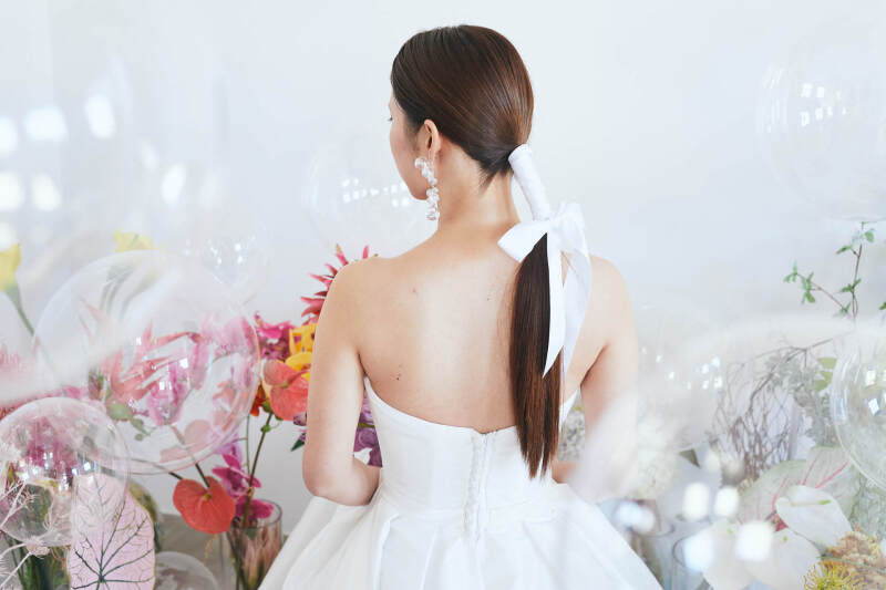 2着付バルーン ソロウェディング