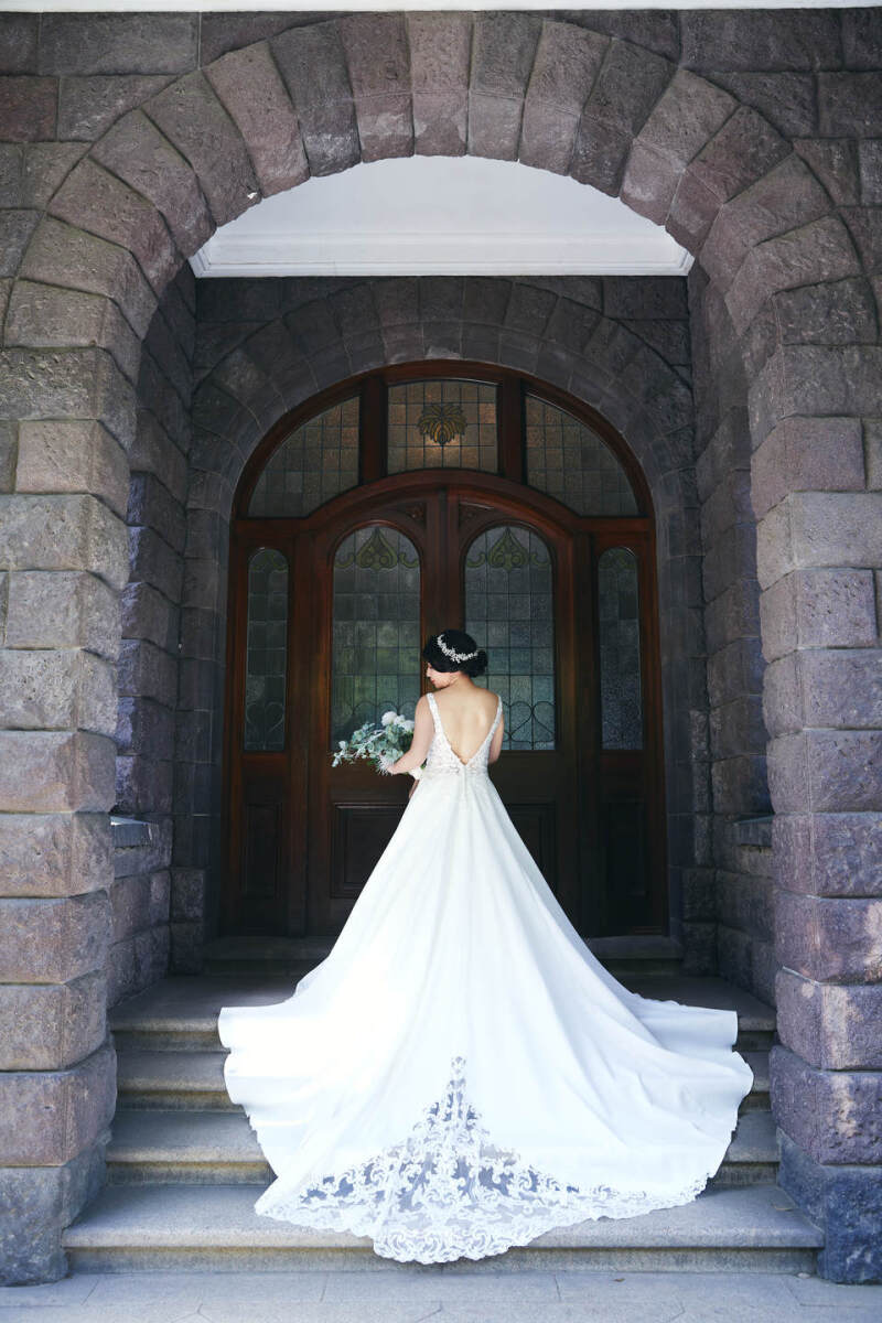 モリリーのウェディングドレス