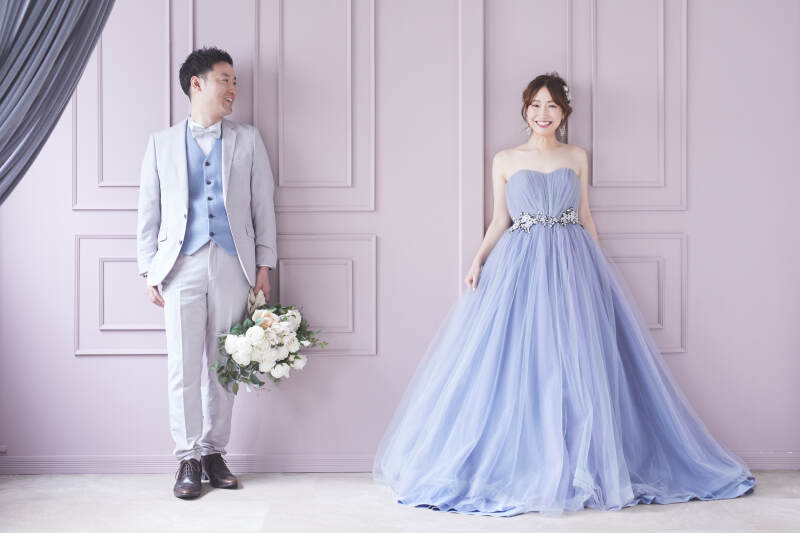 スタジオ撮影・2着ウェディングフォト