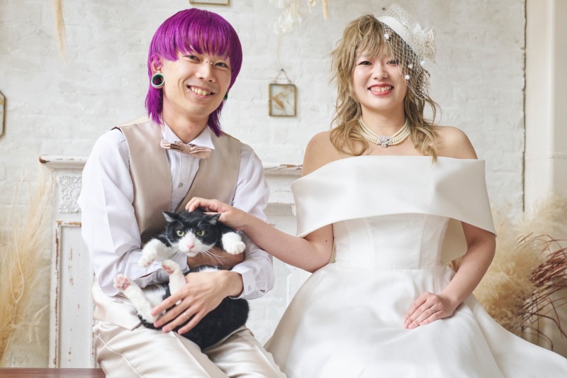 スタジオ ペットと2着ウエディングプラン