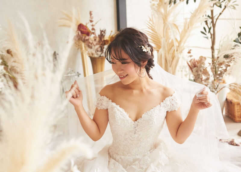 スタジオウェディングフォト