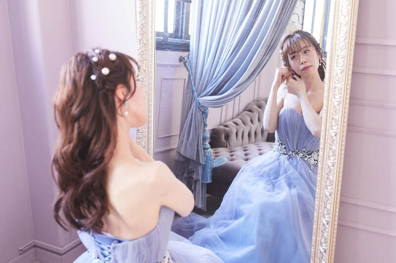 スタジオ撮影・ソロウェディングフォト