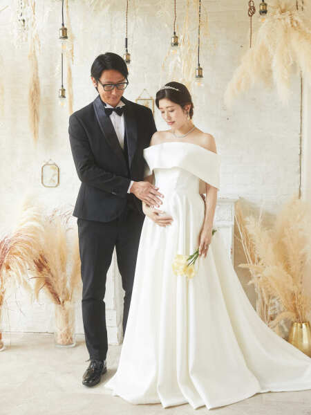 スタジオ マタニティウエディングフォト