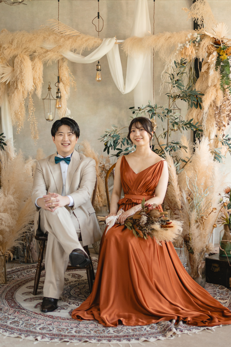 2着目のカラードレスにお着替え♡