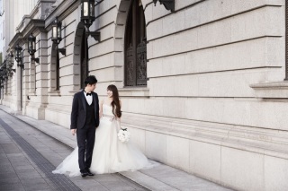 ドレリッチ表参道コレクション_丸の内ロケーション/ヴェラウォンバレリーナ着用