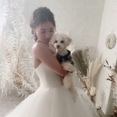 ペットとご一緒に撮影