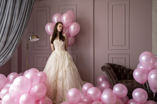 バルーンアレンジメント[ライラック×ドリーミースタイル]