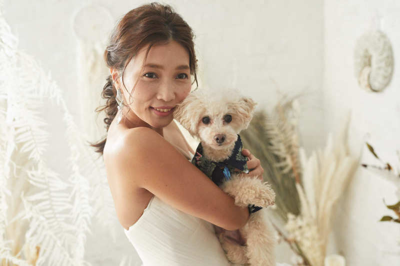 ドレリッチ表参道コレクション_ペットと一緒に撮影できる