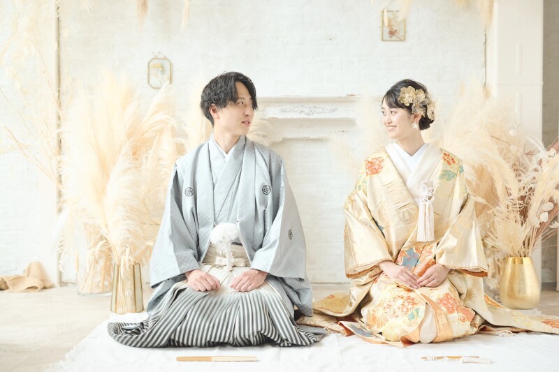 【Photorait限定❤︎土日料金無料&ハイブランドドレス追加料金なし】和装＆洋装スタジオプラン｜衣装選び〜撮影まで1日完結！