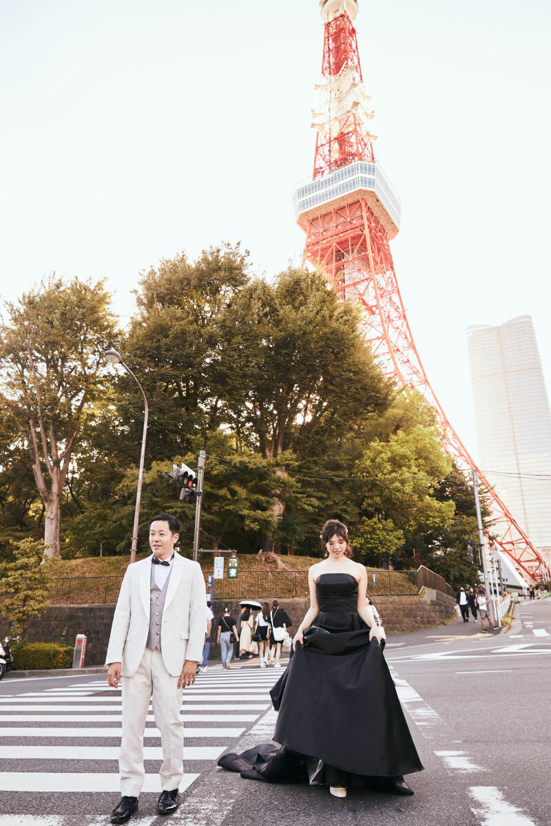 【東京タワーロケーションプラン】衣装選び〜撮影まで1日完結|DAYタイムでの撮影限定