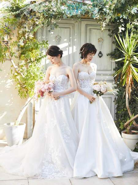 【LGBTQ+プラン】ドレス・タキシード組み合わせ自由スタジオプラン|衣装選び〜撮影まで1日完結!