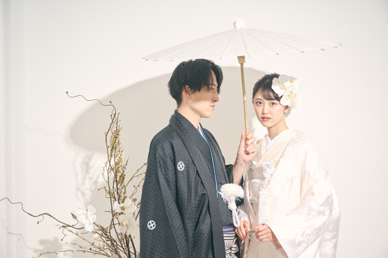 【Photorait限定❤︎土日料金無料&ハイブランドドレス追加料金なし】和装＆洋装スタジオプラン｜衣装選び〜撮影まで1日完結！