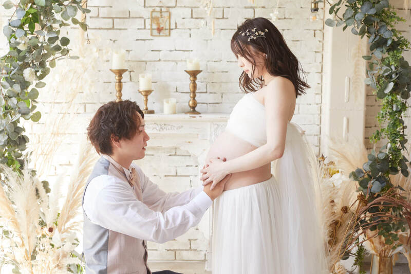 【マタニティスタンダード】マタニティプラン|衣装選び〜撮影まで1日完結