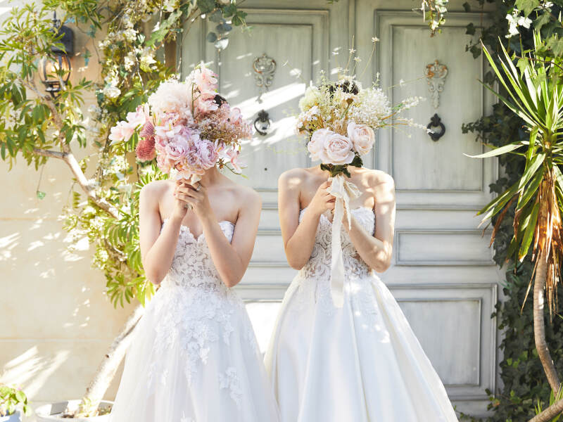 【LGBTQ+プラン】ドレス・タキシード組み合わせ自由スタジオプラン|衣装選び〜撮影まで1日完結!