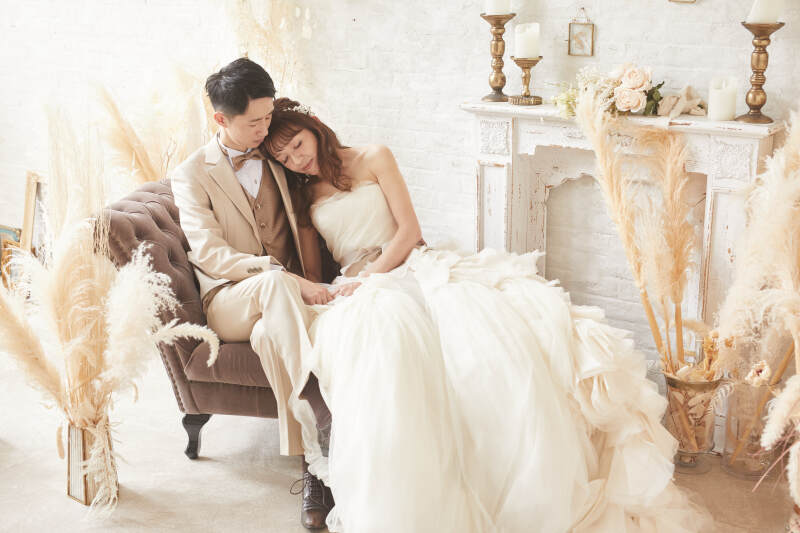 【洋装スタンダード】スタジオ洋装1着ウェディングフォトプラン|衣装選び〜撮影まで1日完結!