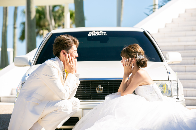 愛車とニコニコ撮影♪