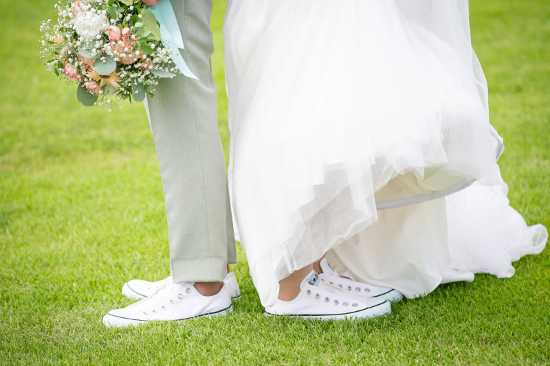 お揃いのコンバース