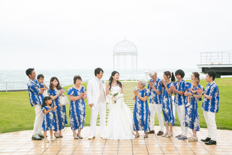 アロハなファミリーフォト