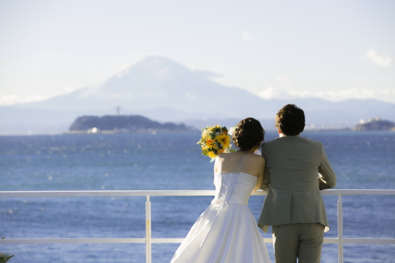 江ノ島・富士山