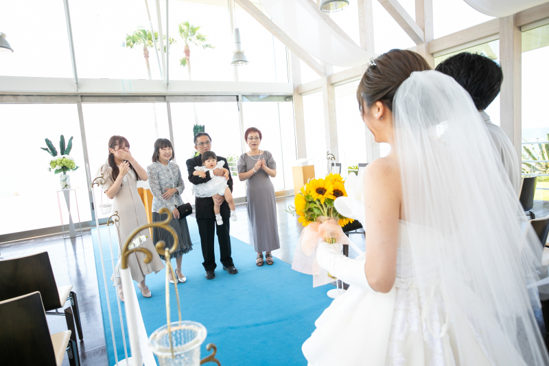 衣装姿で初めてのご対面!