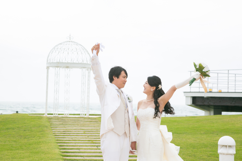 笑顔いっぱいで楽しそうなお2人