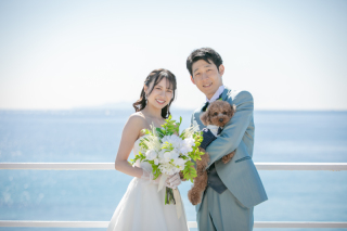 愛犬と写真を撮る方増えています！