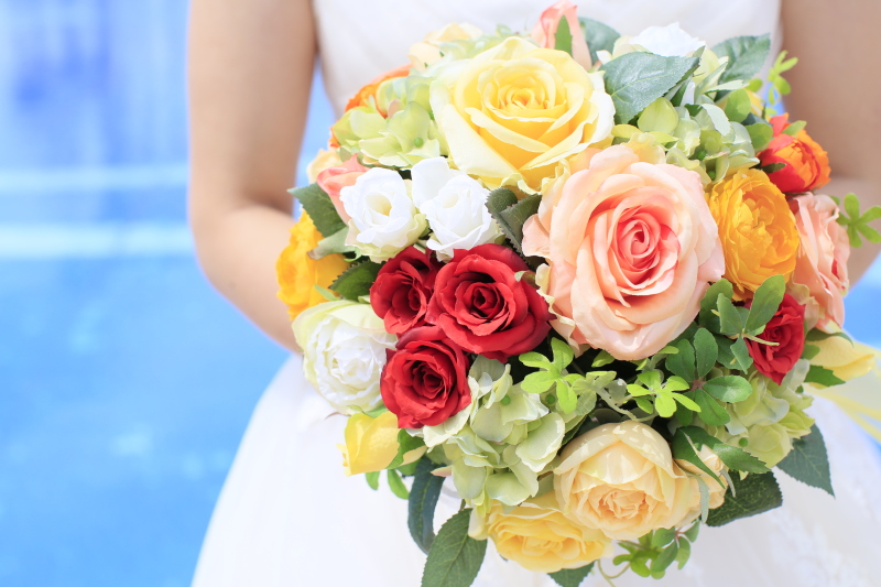 リビエラ逗子マリーナ_ウエディングドレスが豊富