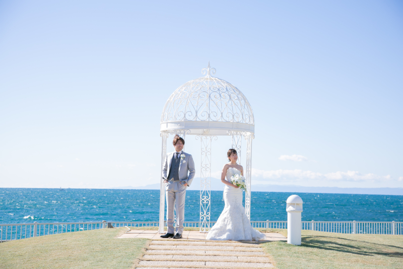 リビエラ逗子マリーナ_ガーデンで撮影できる