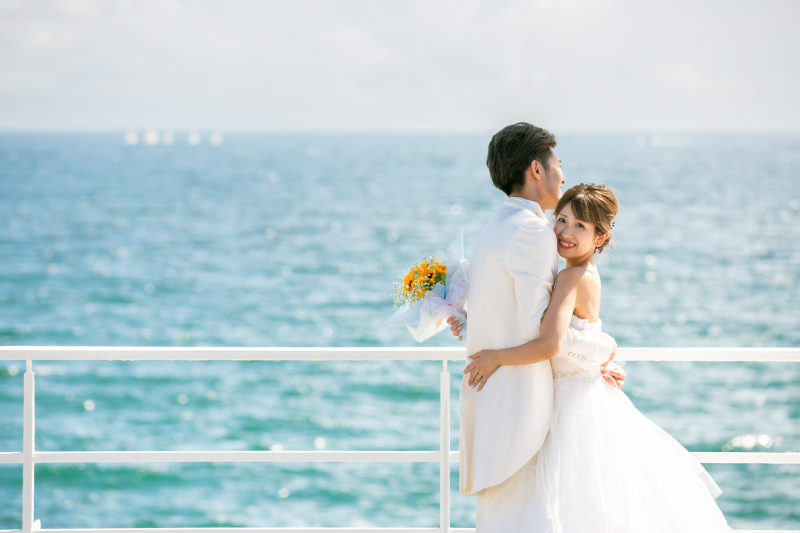 リビエラ逗子マリーナ_海で撮影できる