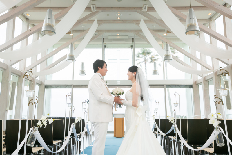 リビエラ逗子マリーナ_ウエディングドレスが豊富