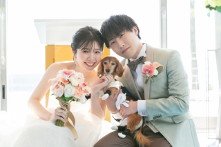 リビエラ逗子マリーナ_わんちゃんフォトウェディング