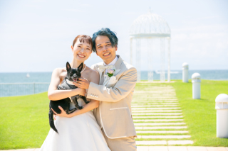 リビエラ逗子マリーナ_わんちゃんフォトウェディング