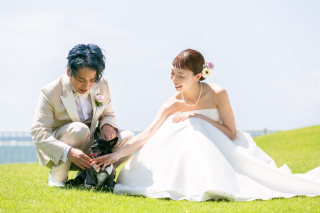 リビエラ逗子マリーナ_わんちゃんフォトウェディング