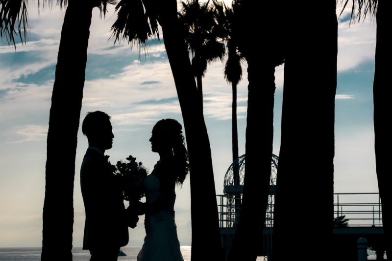 リビエラ逗子マリーナ_ガーデンで撮影できる