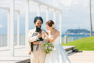 リビエラ逗子マリーナ_わんちゃんフォトウェディング