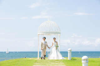 リビエラ逗子マリーナ_わんちゃんフォトウェディング