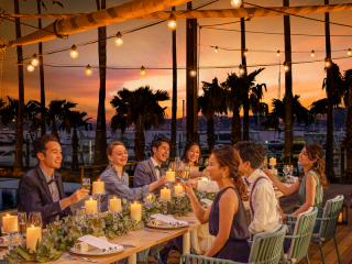 【海を感じるリゾートで撮影＋会食】マリブファームフリードリンク付きランチパーティプラン※259,600円～4名よりご案内可能