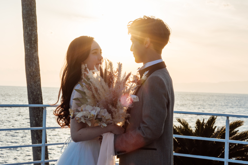 【３つのロケーションエリア＋チャペル撮影】14Pのアルバム付きリビエラ逗子マリーナロケーションプラン