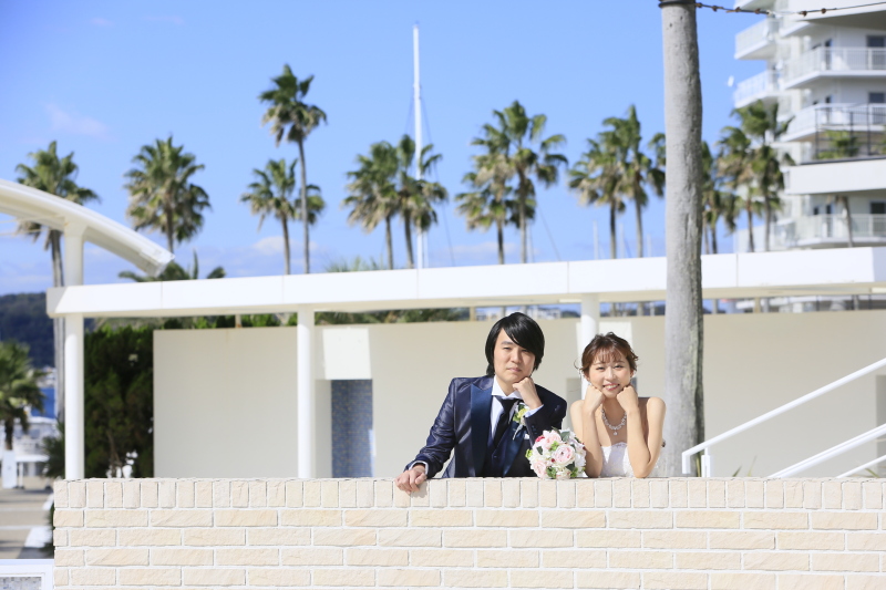 【３つのロケーションエリア＋チャペル撮影】20Pアルバム・データ200カット付きリビエラ逗子マリーナロケーションプラン