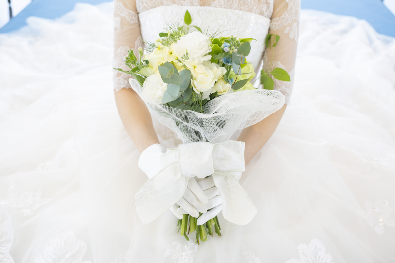 ★お花が好きな方必見です★生花ブーケフォトプラン