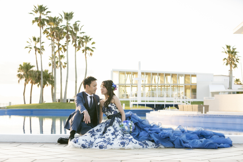 【３つのロケーションエリア＋チャペル撮影】24Pアルバム・データ300カット付きリビエラ逗子マリーナロケーションプラン