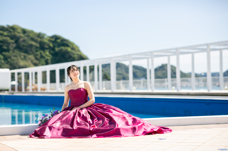 ☆火曜日・水曜日限定☆ドレス2着大満足フォトプラン（データ150カット・衣装・小物・美容・小物・ブーケ付き）